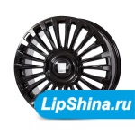 LIZARDO XH593 20/8.5J 6x139.7 ET 35 Dia 100.1 B (Black)