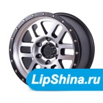 LIZARDO XH123 17/9.0J 6x139.7 ET -12 Dia 106.1 MS/LMB